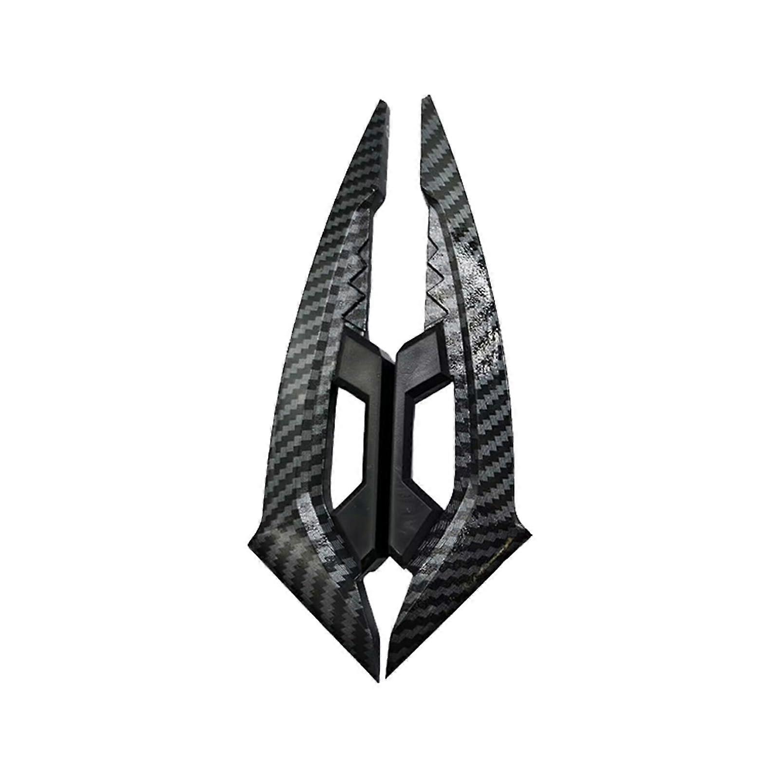 2pcs Motorcycle Winglets Front Side Spoiler for Electric Scooters Improved Stability Aerodynamic Boost