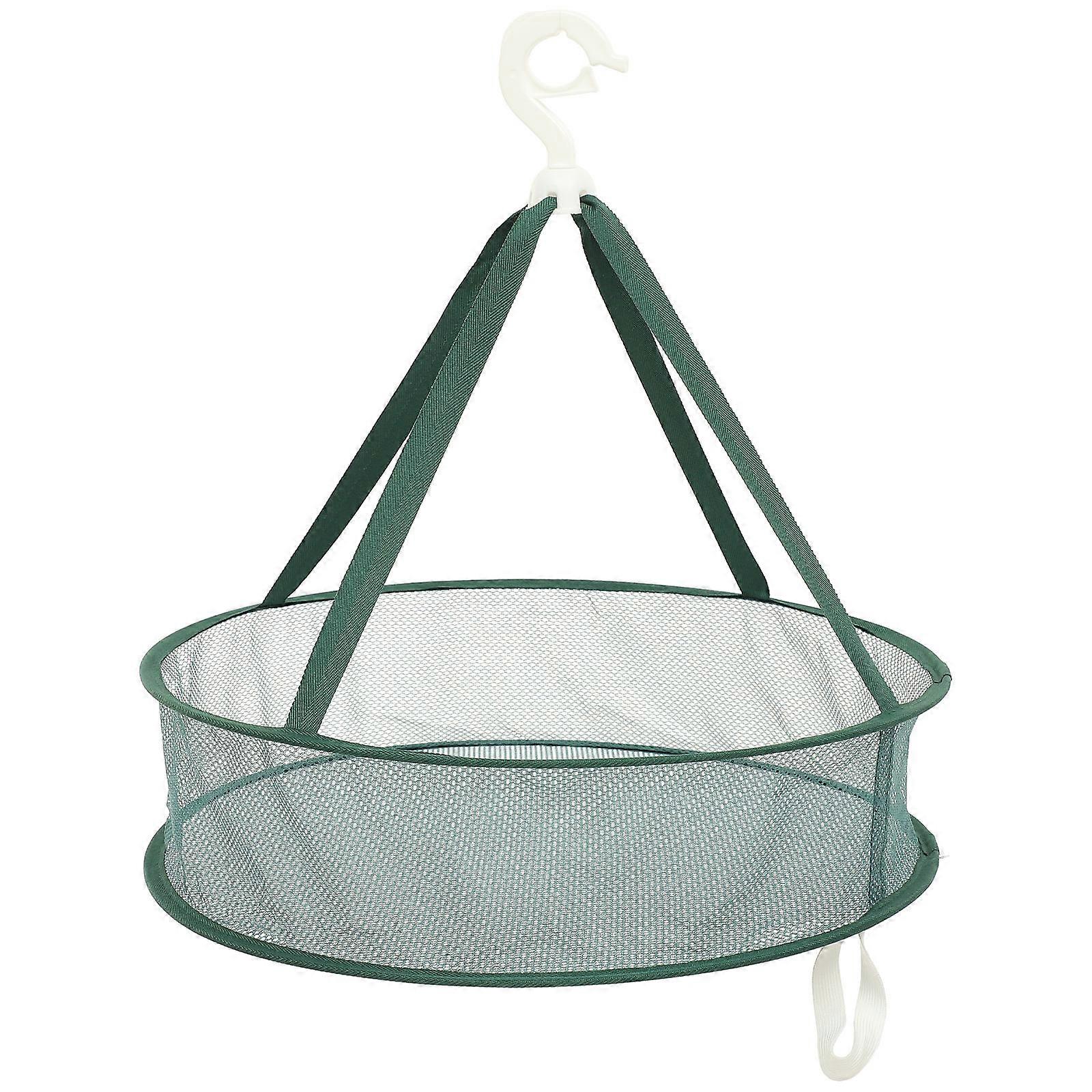 Multi-Function Drying Rack for Household Clothes Supply 3Pcs Green Mesh Dryer