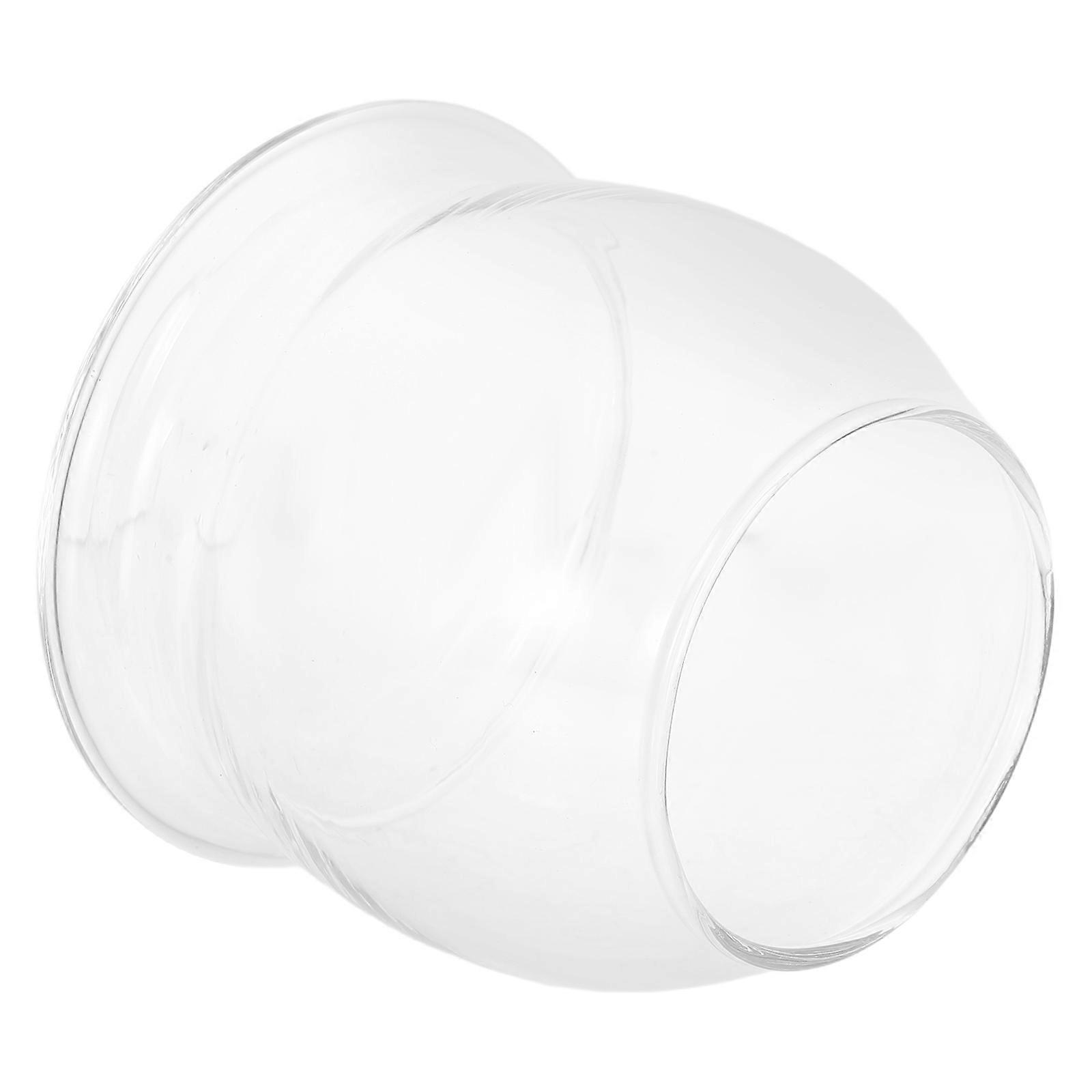 Rotatable Glass Cup for Drinking with Transparent Glass 1 Piece