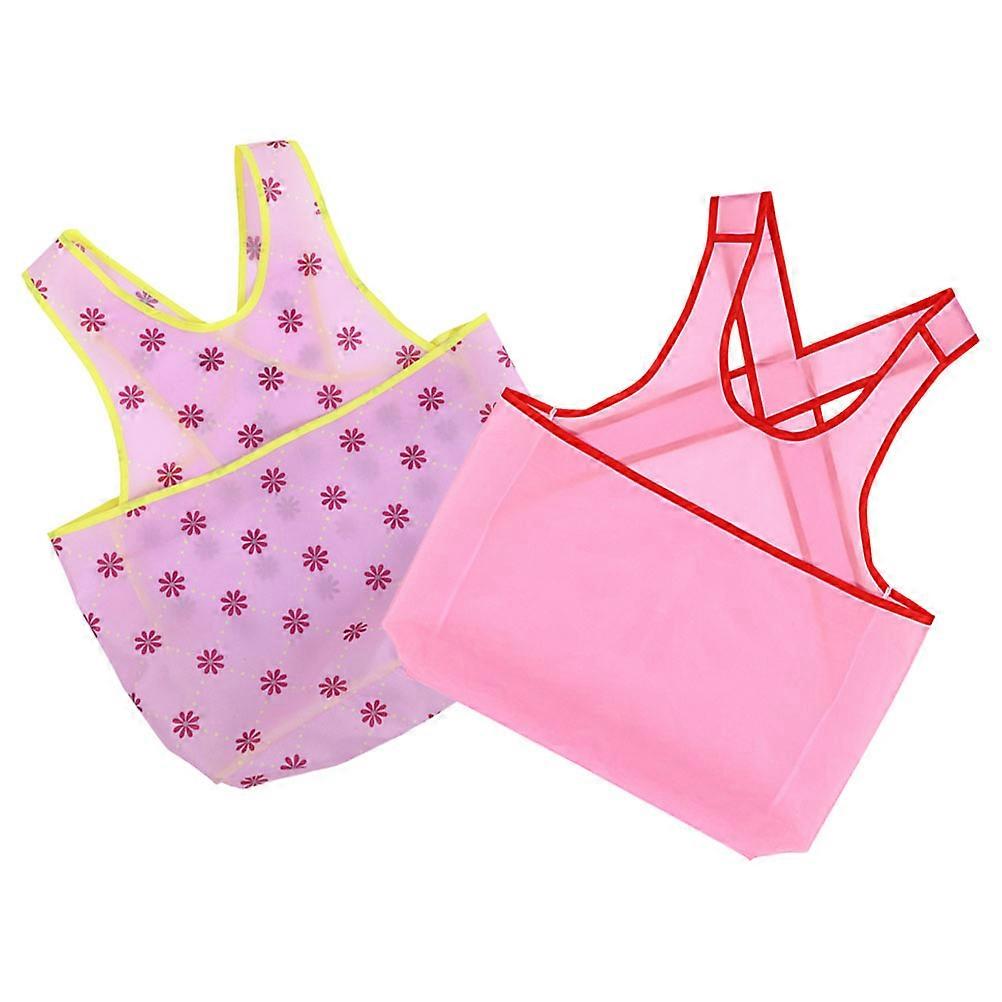 Laundry Clothes Drying Apron for Housework Use Waterproof 2Pcs