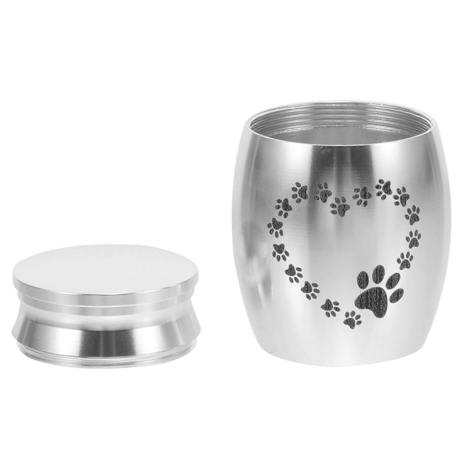 Mini Pet Cremation Urn for Ashes Alloy Keepsake Container