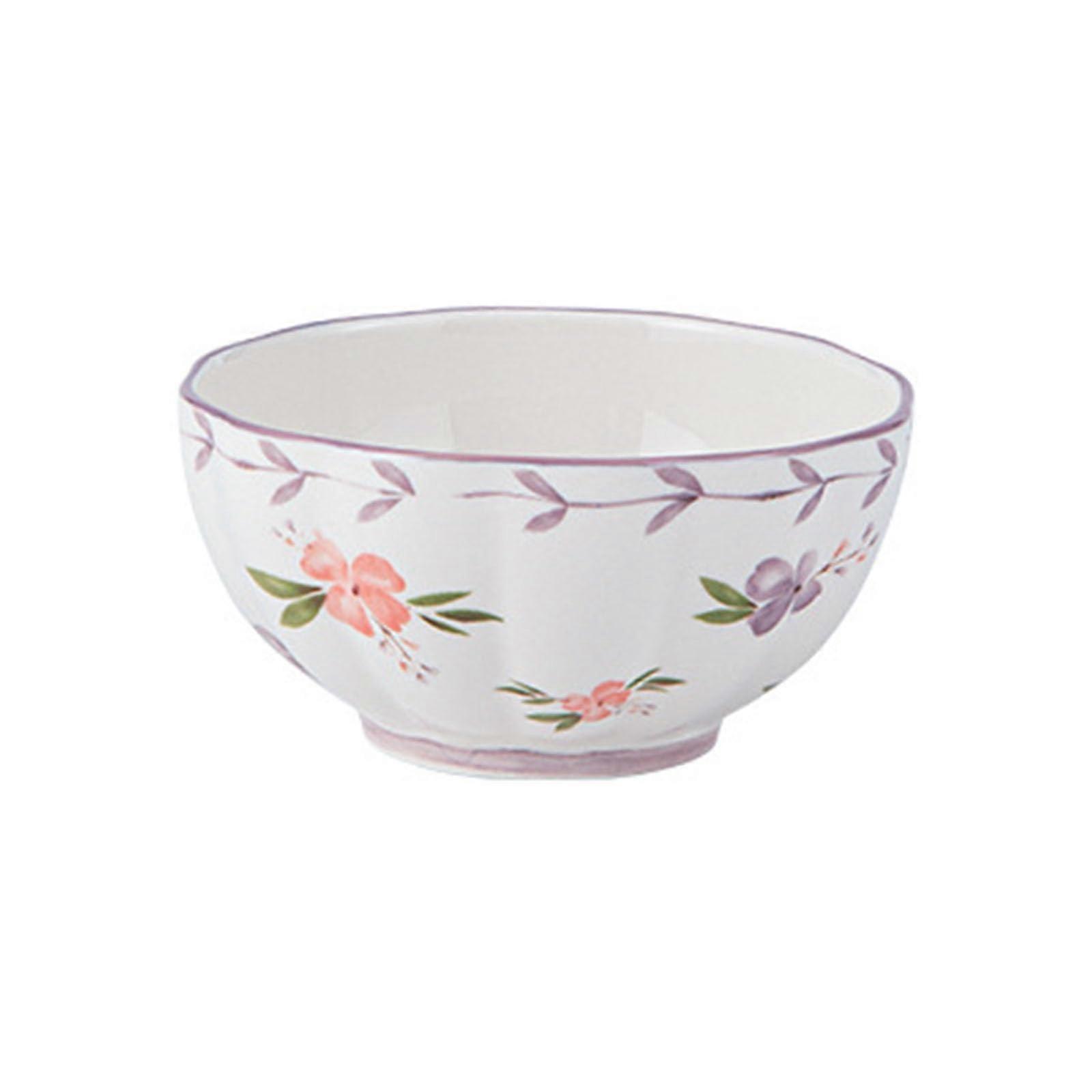 Ceramic Dinner Plates Round Stackable Microwave Dishwasher Safe Side Plates for Pasta Desserts Bowl 12.3cm