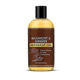 2025 Mugwort Ginger Massage Oil Deep Muscle Relaxation Pain Relief Natural Inflammatory Warming Herbal Massage Oil With Ginger 300ml