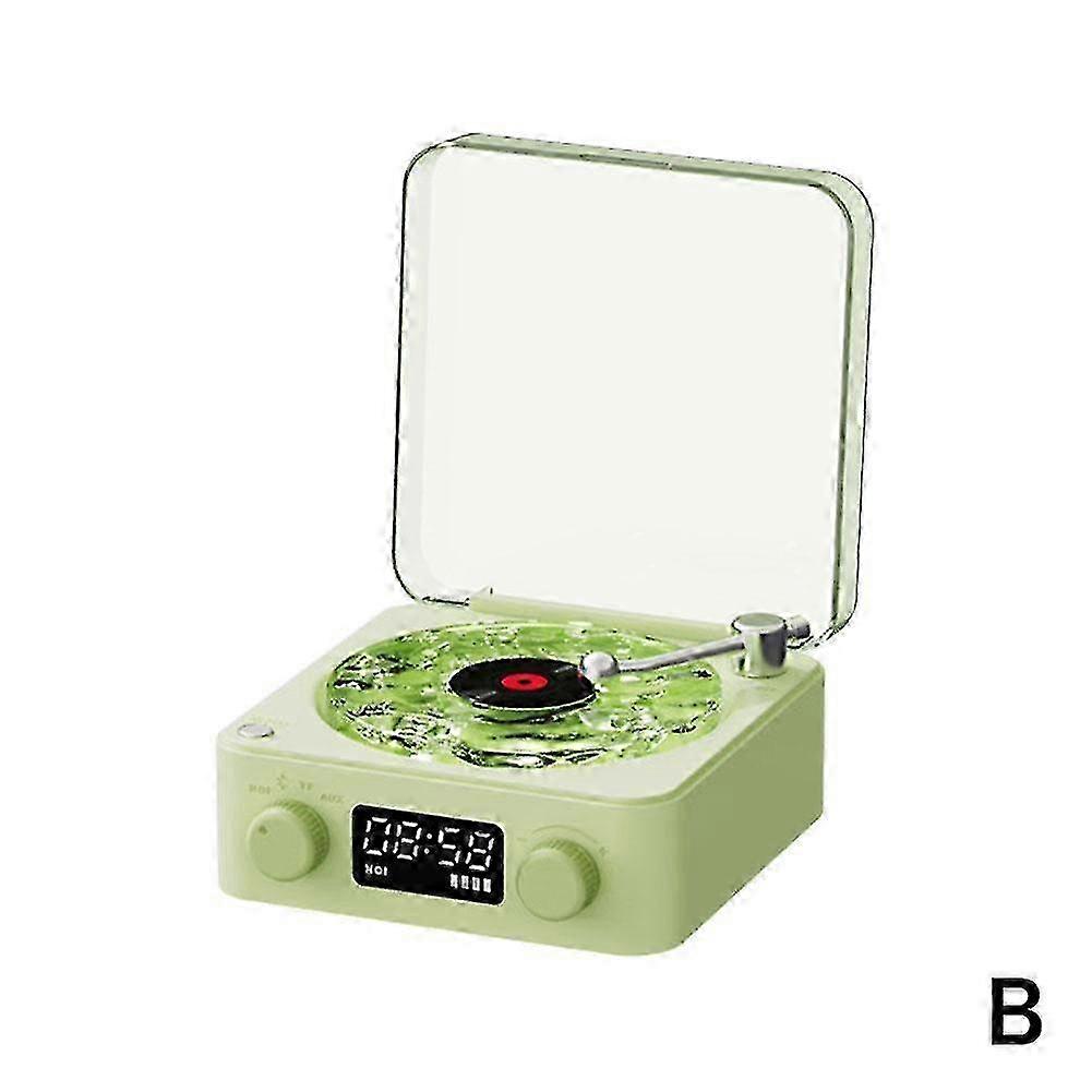 26-27 2024 Bluetooth Turntable with 4 Play Modes, Hi-Fi Vinyl Record Player, EU Version - Waves