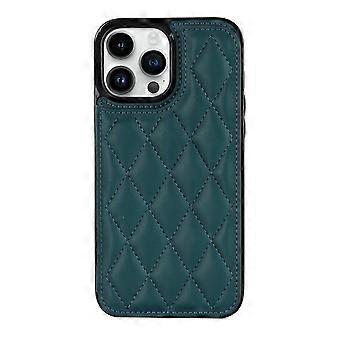Case For Iphone 13 Green Ins Double Buckle Card Holder Diamond Slot Leather No5137