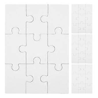 Thermal Transfer Puzzle Wood Blank Puzzle for Decoration 20 Sheets