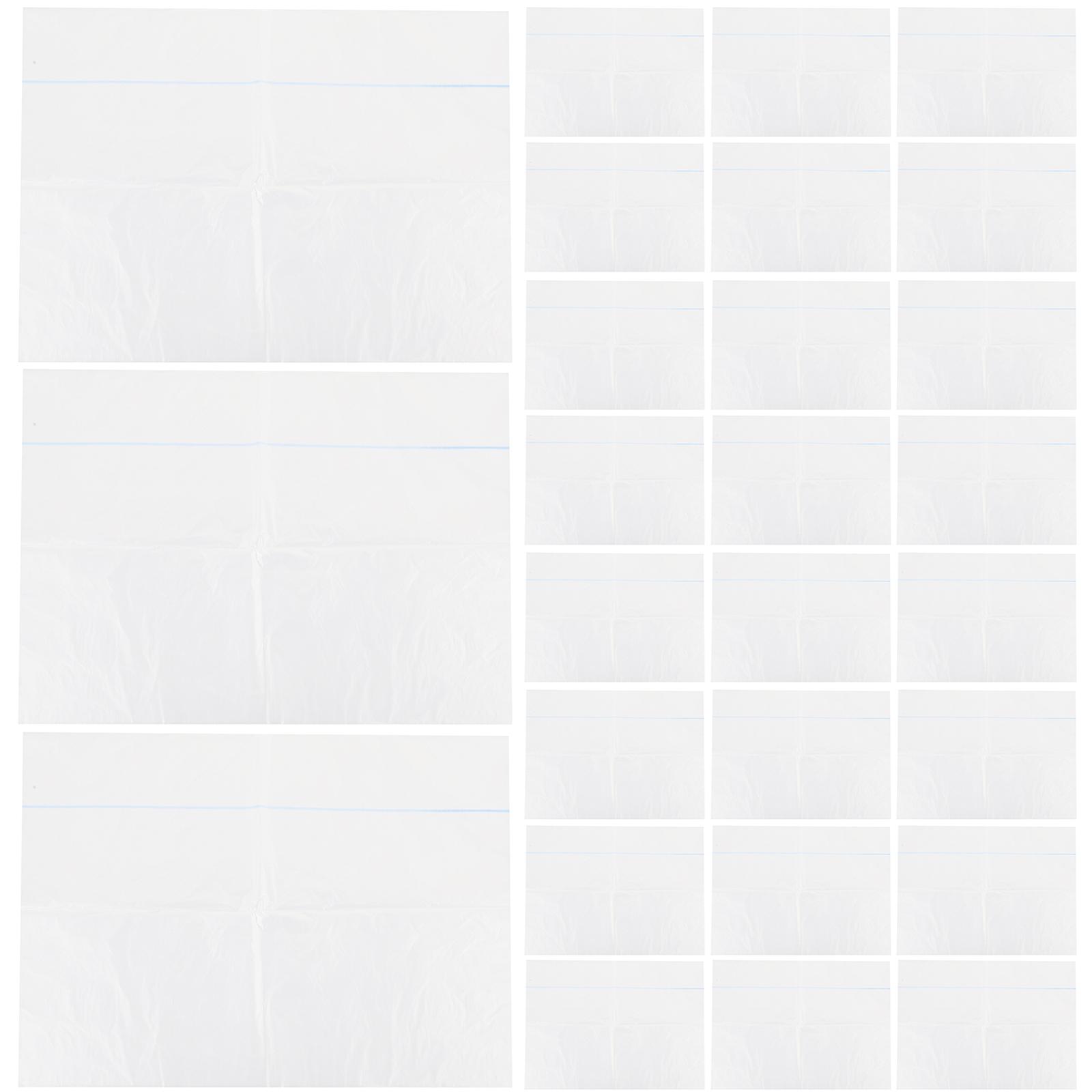 Hamster Cage Liners Plastic Film for Storage 150Pcs