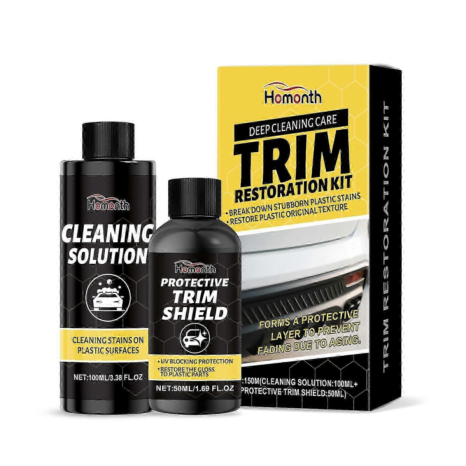 Car Plastic Cleaning Care Suit