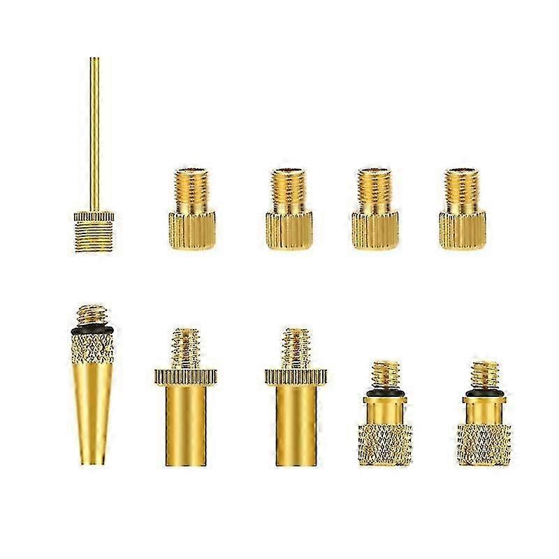 Nozzle Inflator Air Compressor Pump Adapter Needle Valve-adapter Inflation Kit