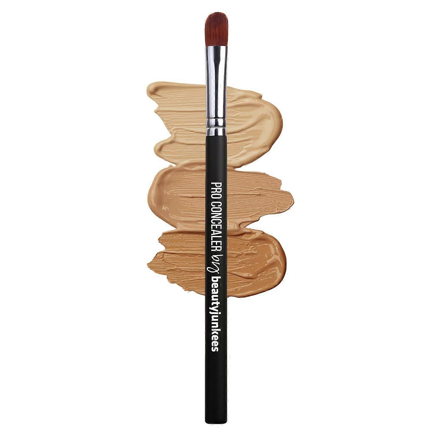 Flat Concealer Brush Under Eye - Small Concealer Brush for Foundation, Eyebrows,