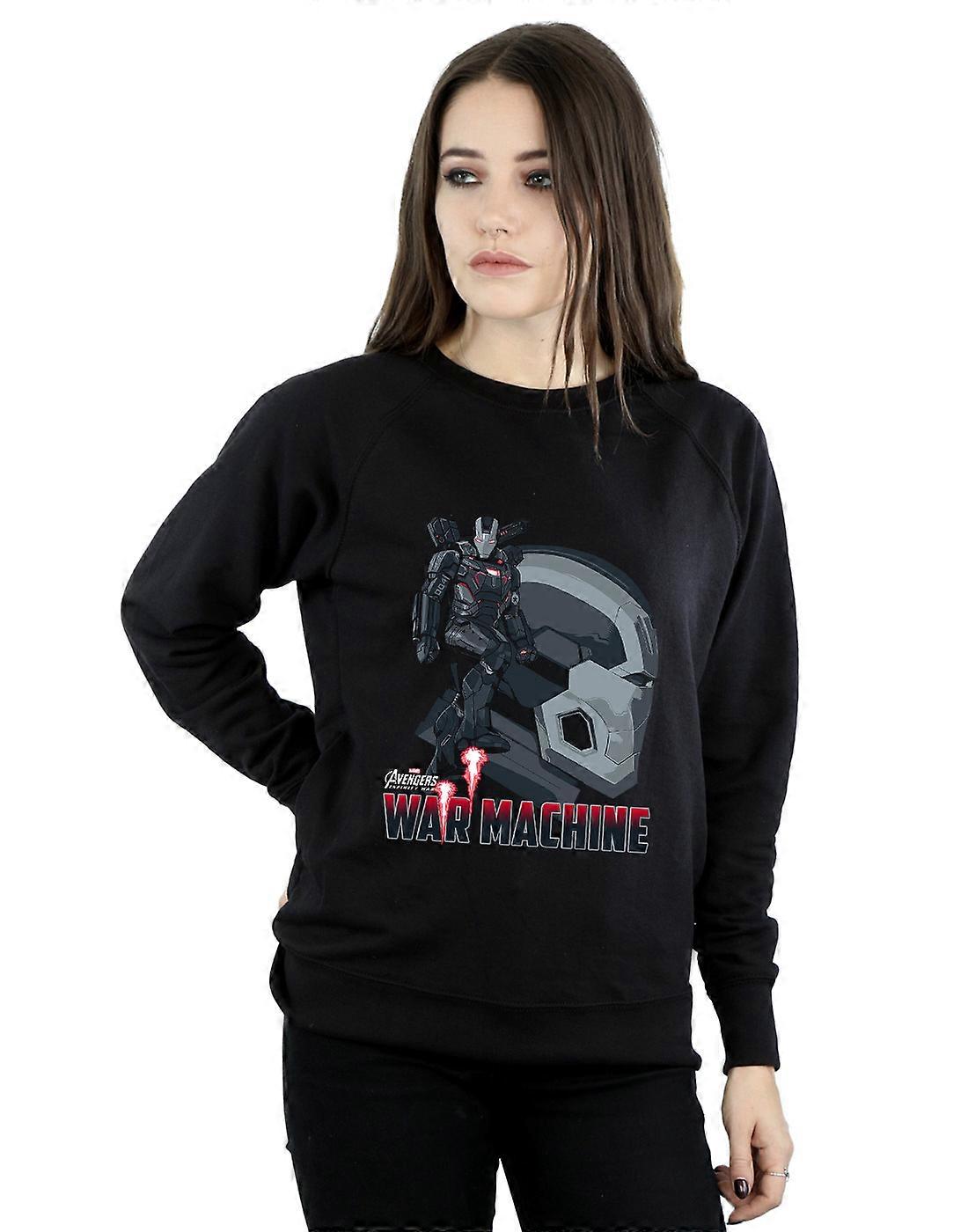 Marvel Women's Avengers Infinity War War Machine Character Sweatshirt