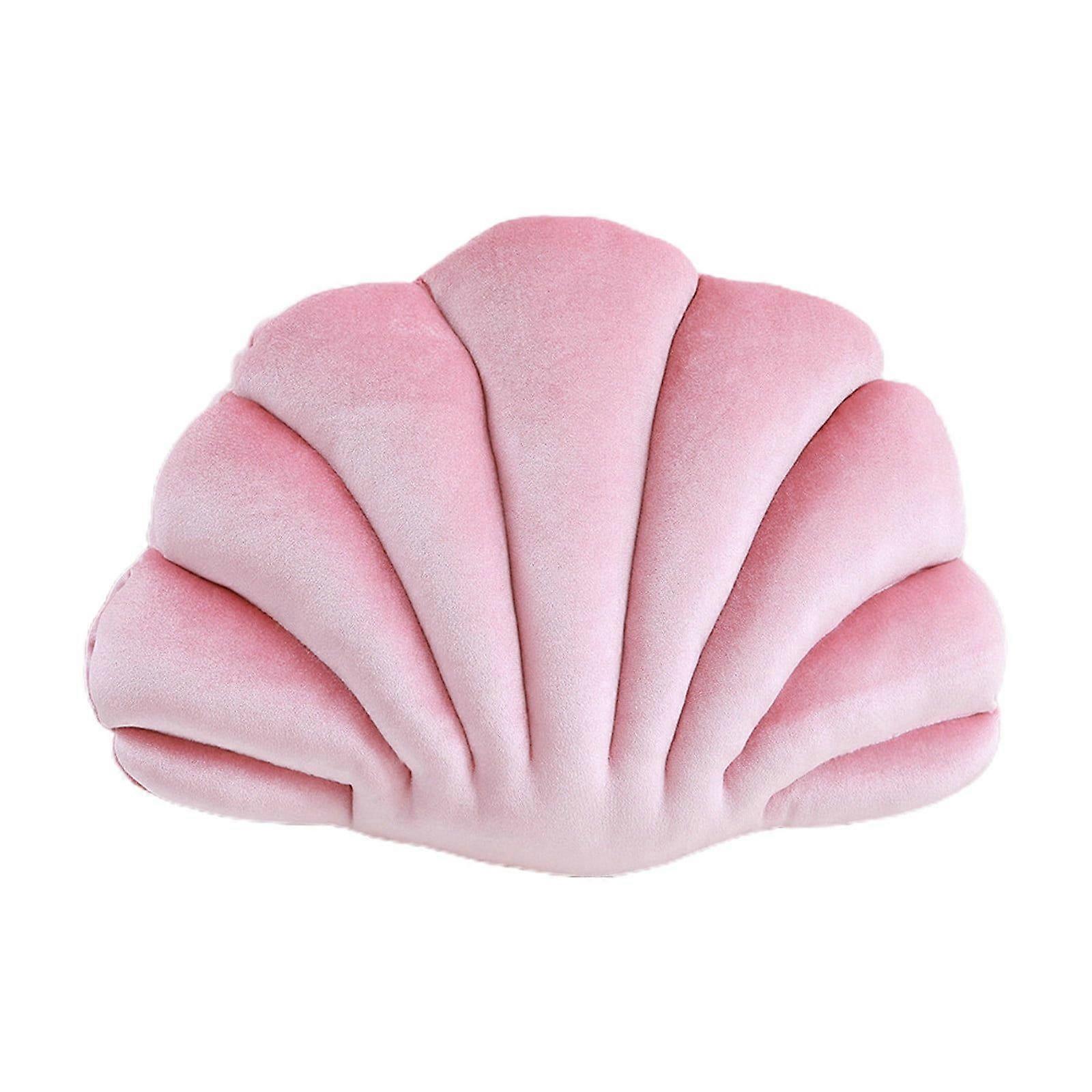 Seashell Decorative Pillow Shaped Throw Pillow Insert Beach Pillow Soft Velvet