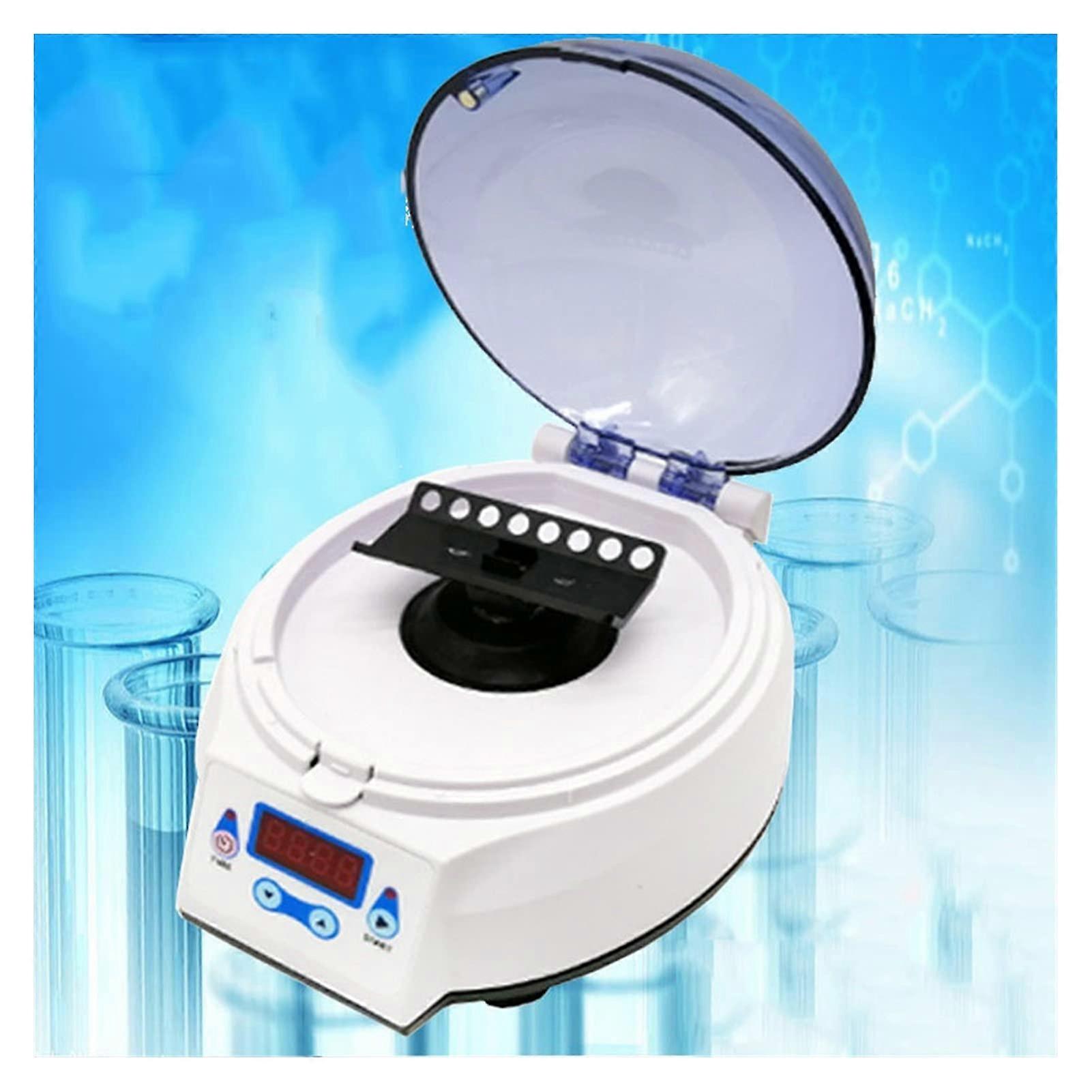 Mini Centrifuge Machine with Digital Display 6000 RPM, Precise Timing Control for Lab PCR Tubes
