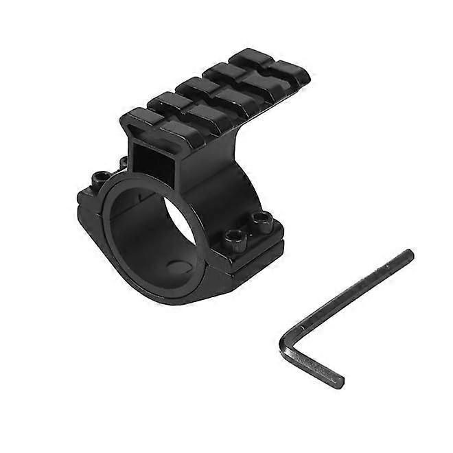 Scope Mount 25.4mm 30mm Ring Adapter with Picatinny Rail for Optics and Flashlight
