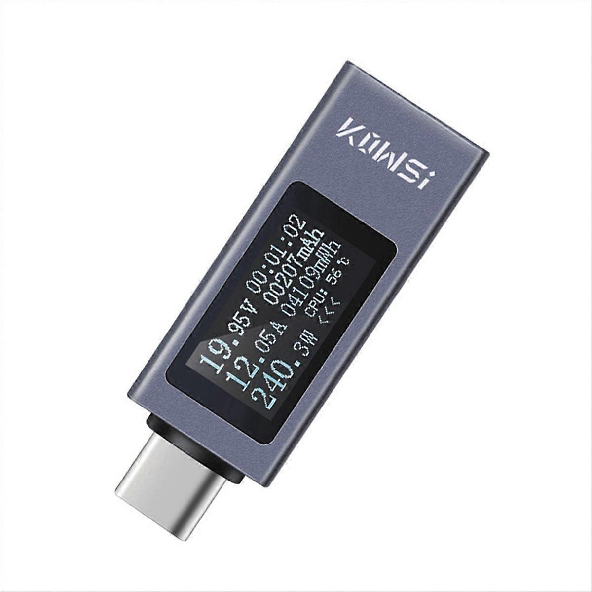 KOWSI 11 in 1 Type-C Tester Digital Voltmeter Current Voltage Meter