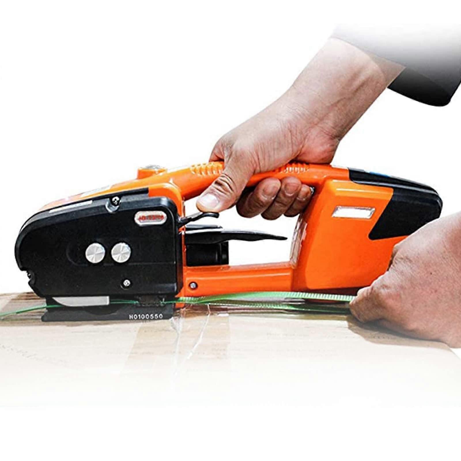 Cordless Strapping Tool with Automatic Strap Welding for 1316mm PP PET Bands, Battery Powered