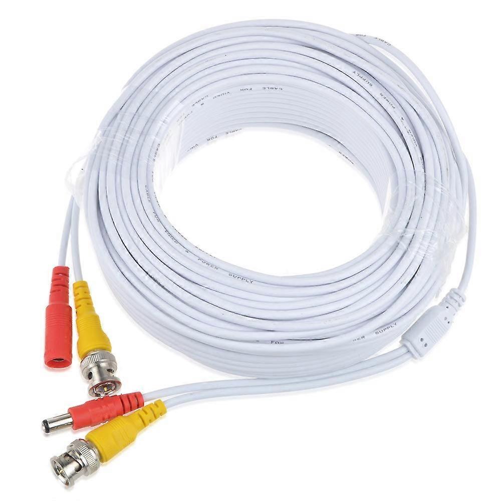 150ft White BNC Security Camera Extension Cable for Lorex CCTV System Indoor Outdoor