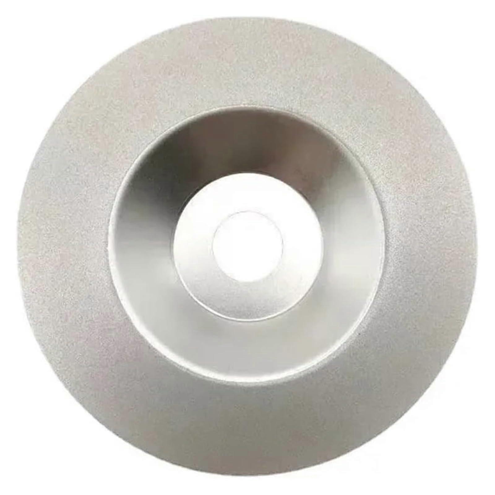 100mm Diamond Grinding Disc for Rotary Tools Grinder, Fast Edge Restoration, Durable Emery Surface