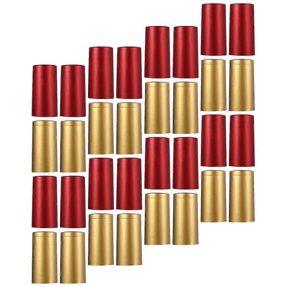 PVC Heat Shrink Capsules for Sealing 100Pcs Multicolor