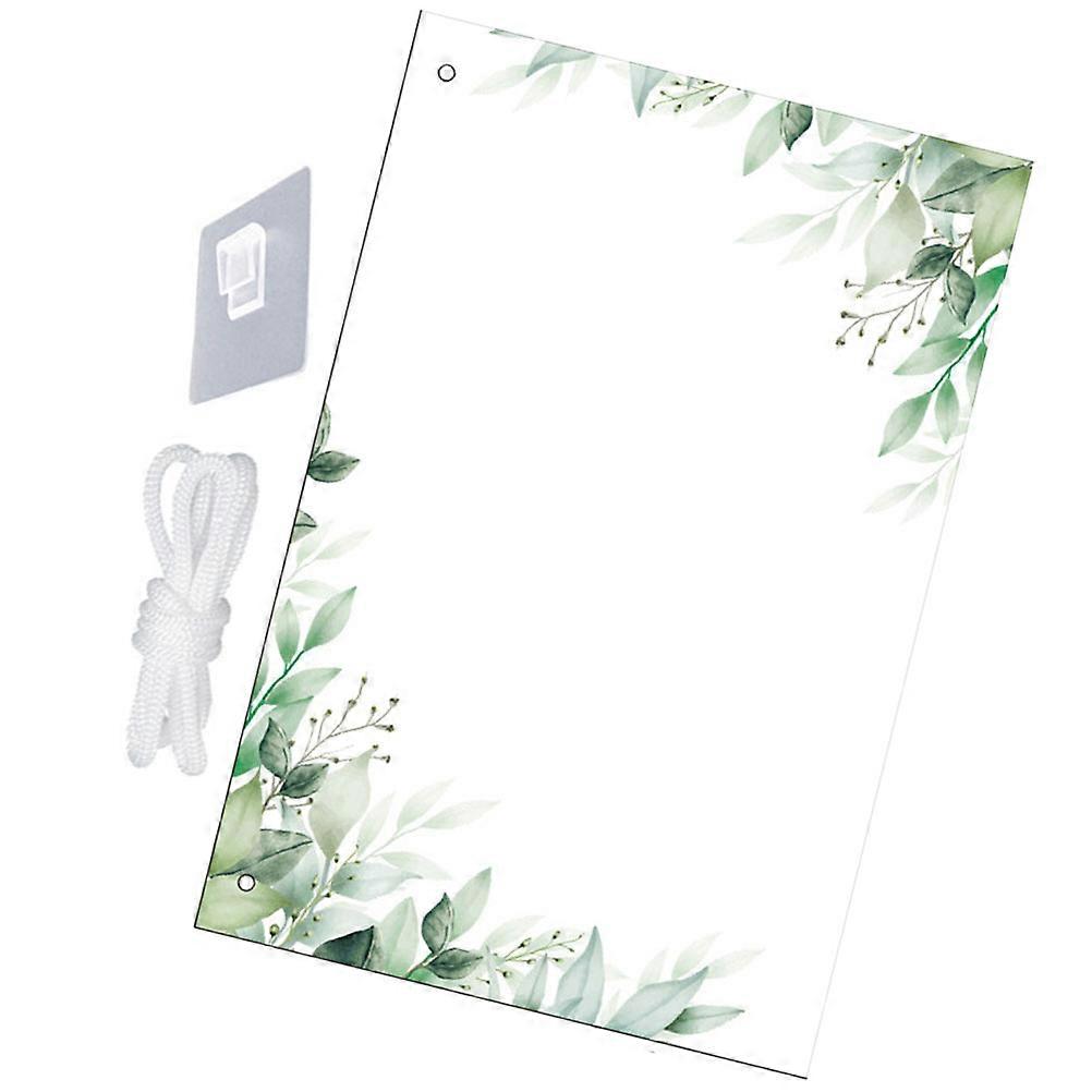 Dry Erase Board Acrylic Writing Board for Schedule Use 3Pcs Message Boards