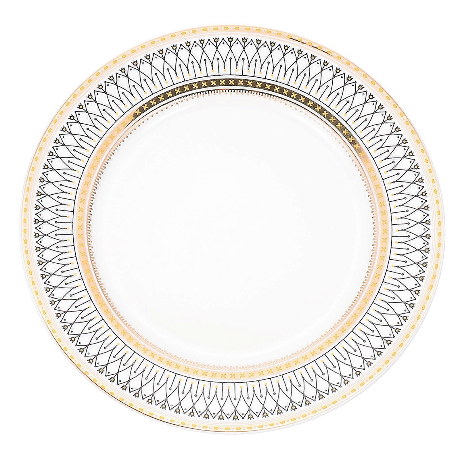 Multi-Function Dessert Plate 8 Inches Assorted Color Ideal For Meal Time 1Set