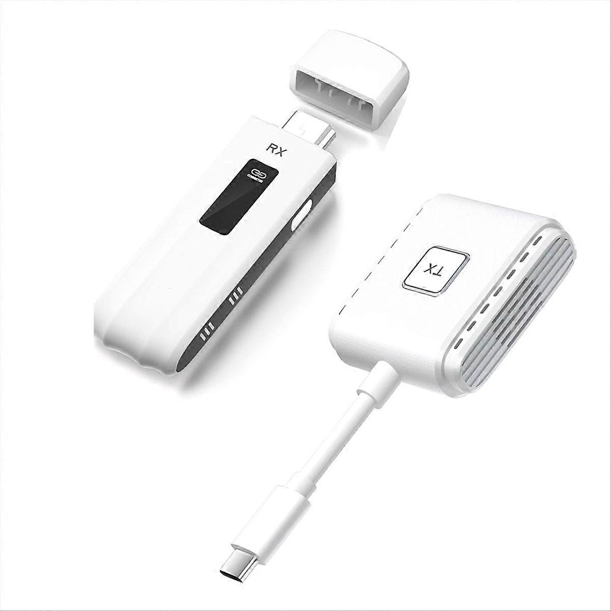 Wireless TYPE-C Video Transmitter and Receiver Extender Kit