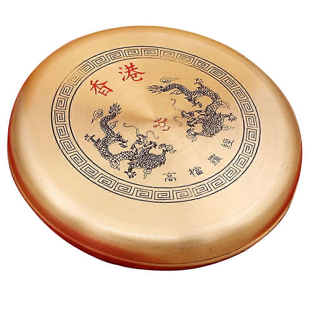 Ancient Copper Chinese Compass for Outdoor Use 2Pcs Portable Navigation