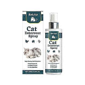 Cat Deterrent Spray, Upgraded Natural Safe Scratch Deterrent Training Aid for Furniture, Applications for Indoor and Outdoor, 30ml