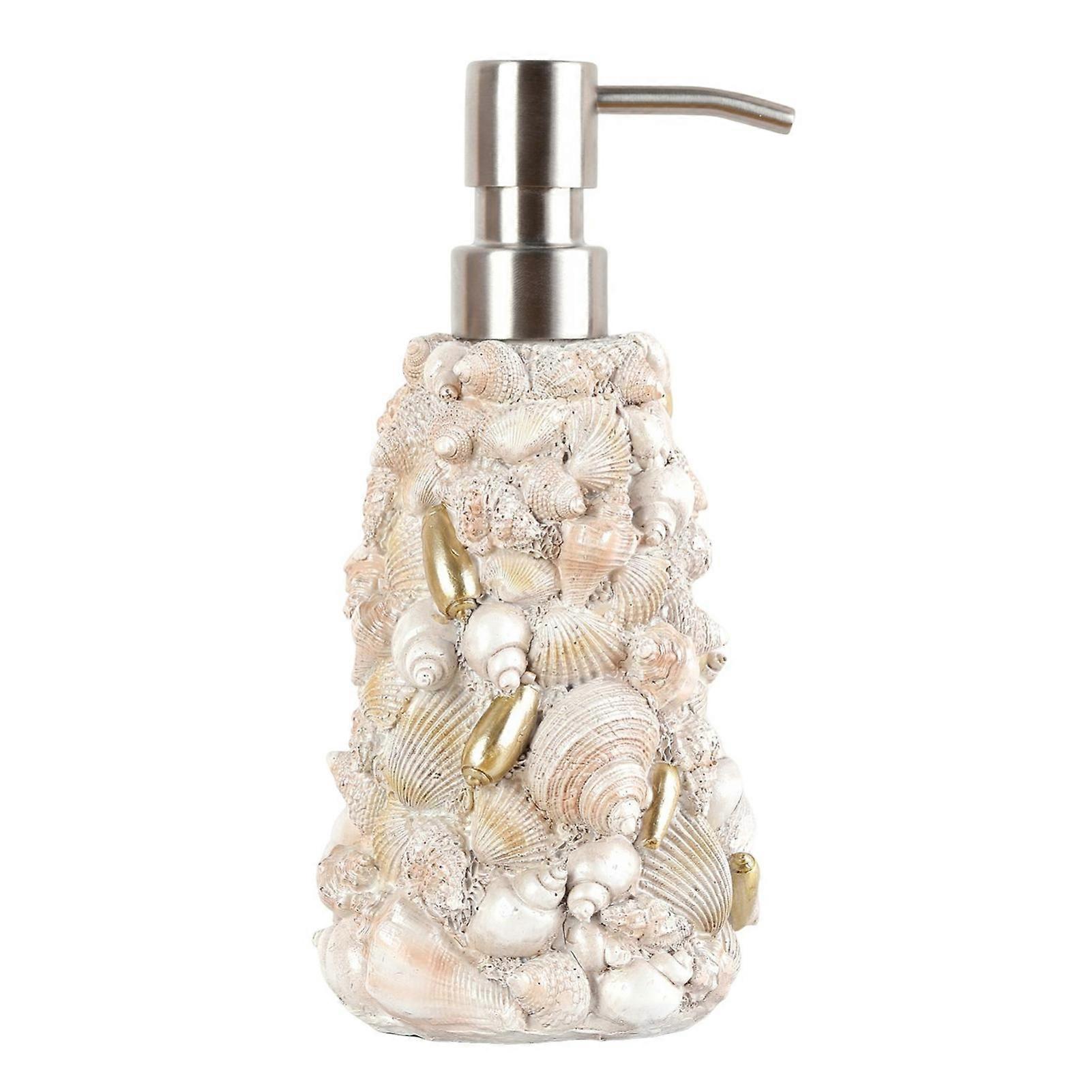 Durable Resin Soap Dispenser with Shell and Sturdy
