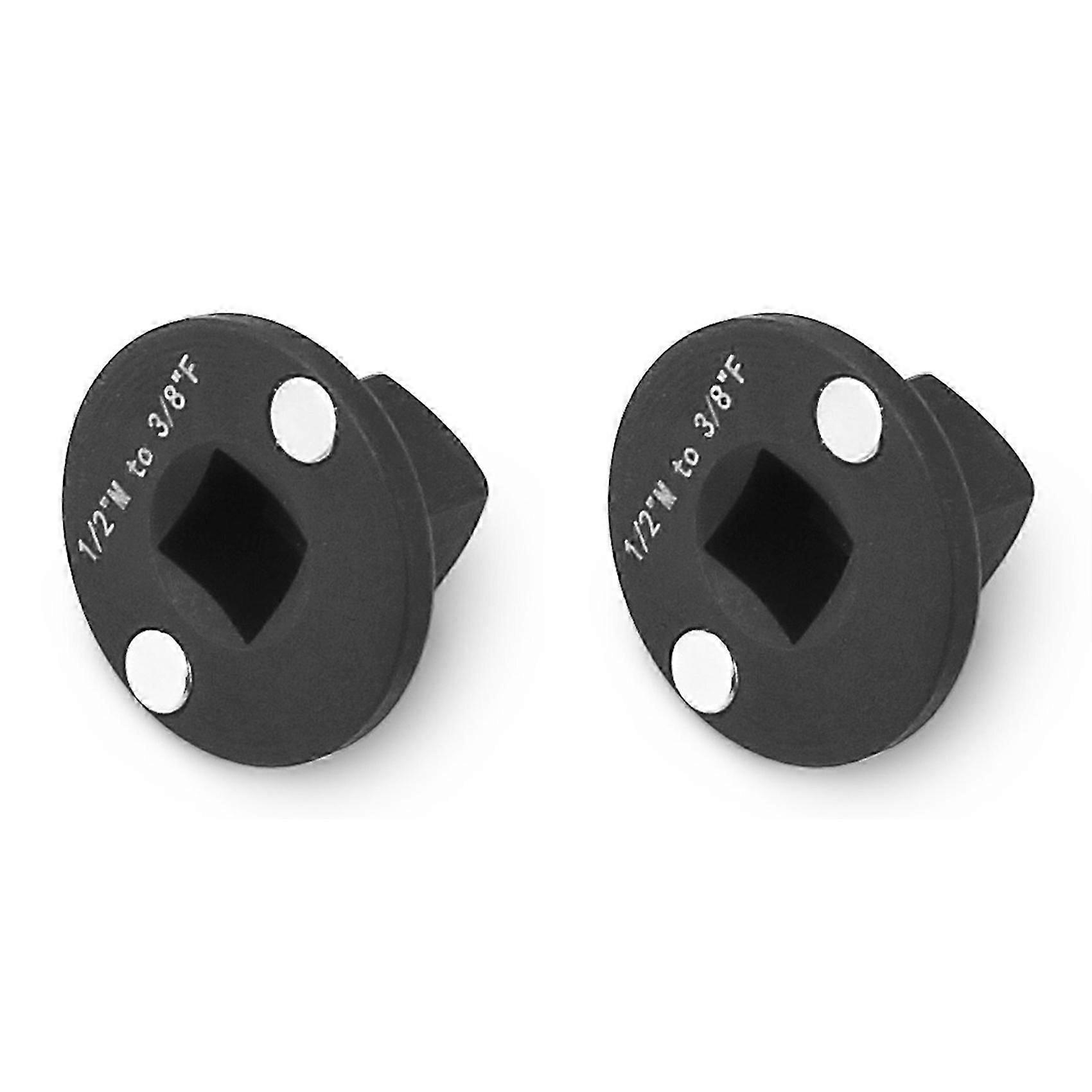 2pcs 1/2inch to 3/8inch Low Profile Impact Socket Adapter Drive Reducing