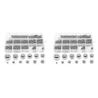 Steel Balls 1-8mm Metric Bicycle Bearing Balls Assortment Kit