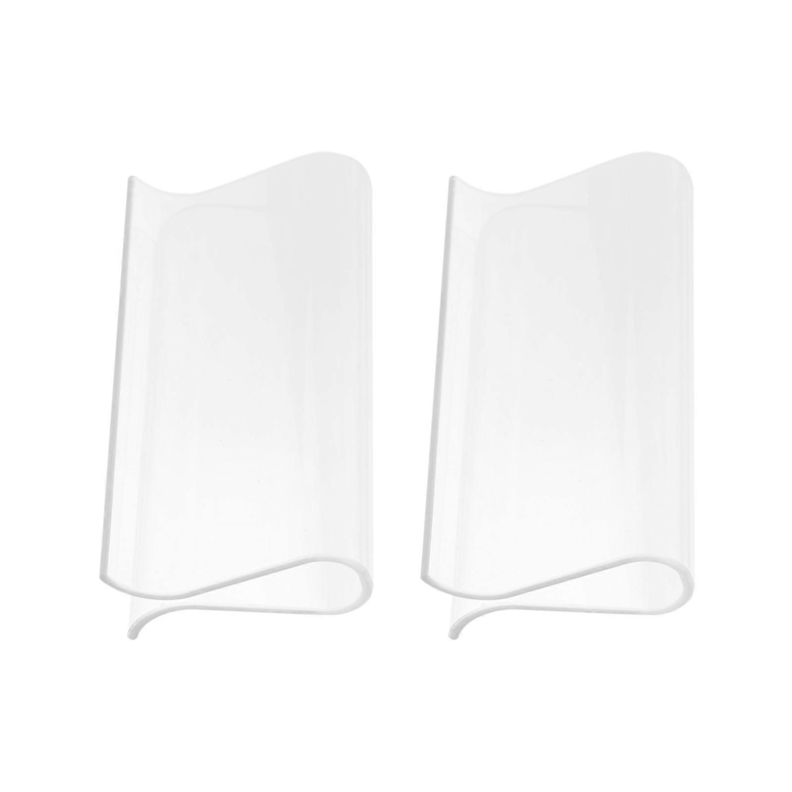 2 Pcs Roller Blind Grips Shutter Blind Pulls Transparent Rolling Curtain Pulls