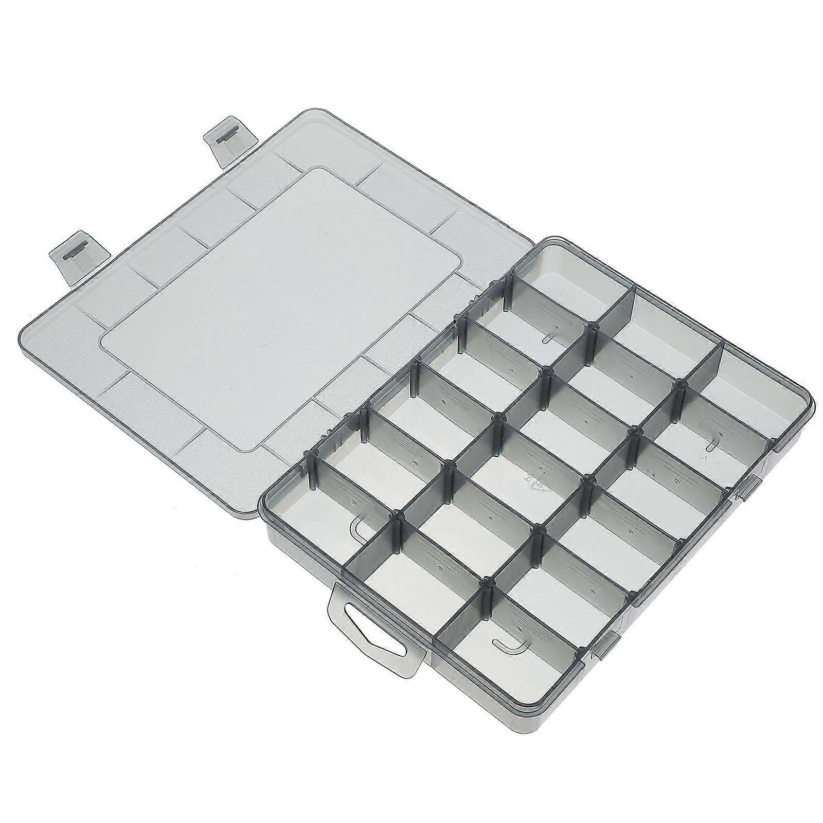 Portable Tools Organizer Box Multi Compartment Storage Box Plastic Storage Case