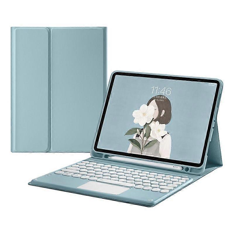 Bluetooth Keyboard Case For Samsung Galaxy Tab S7 Blue