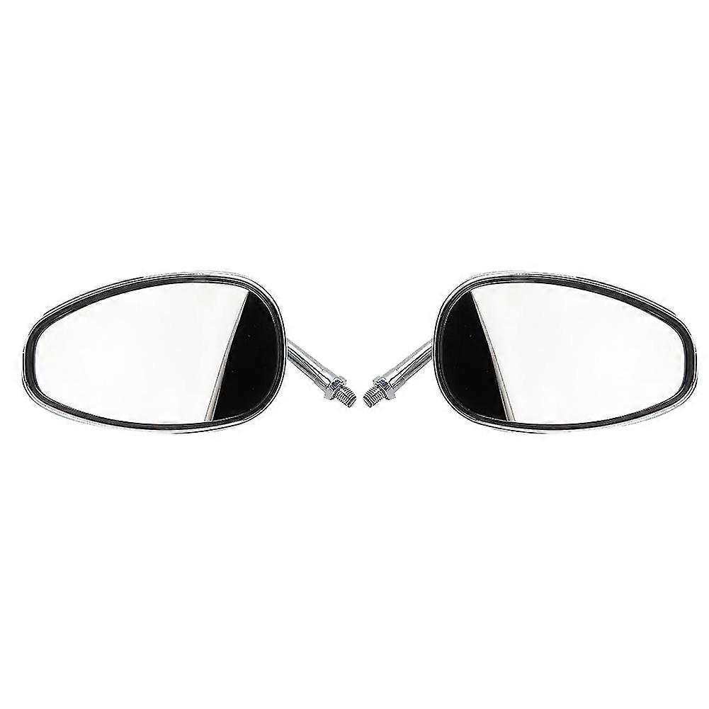 1Pair Electic Mobility Scooter Rear View Glass Reflective Mirror Modified Accessory