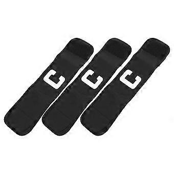 3pcs Creative Football Game Armbands Captain Mark Bands for Football Team