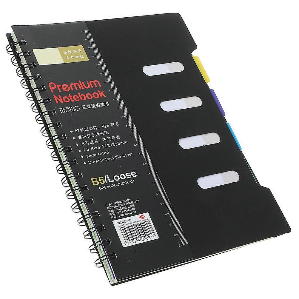 Plastic Tags Blank Spiral Notebook Journal Notebook Notebooks Note Taking Bulk Notebooks