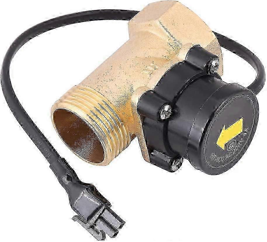 2026WEI-Water Flow Switch,HT-800 G1 Thread 220V Water Pump Flow Sensor Automatic Switch,Stable Performance,High Temperature