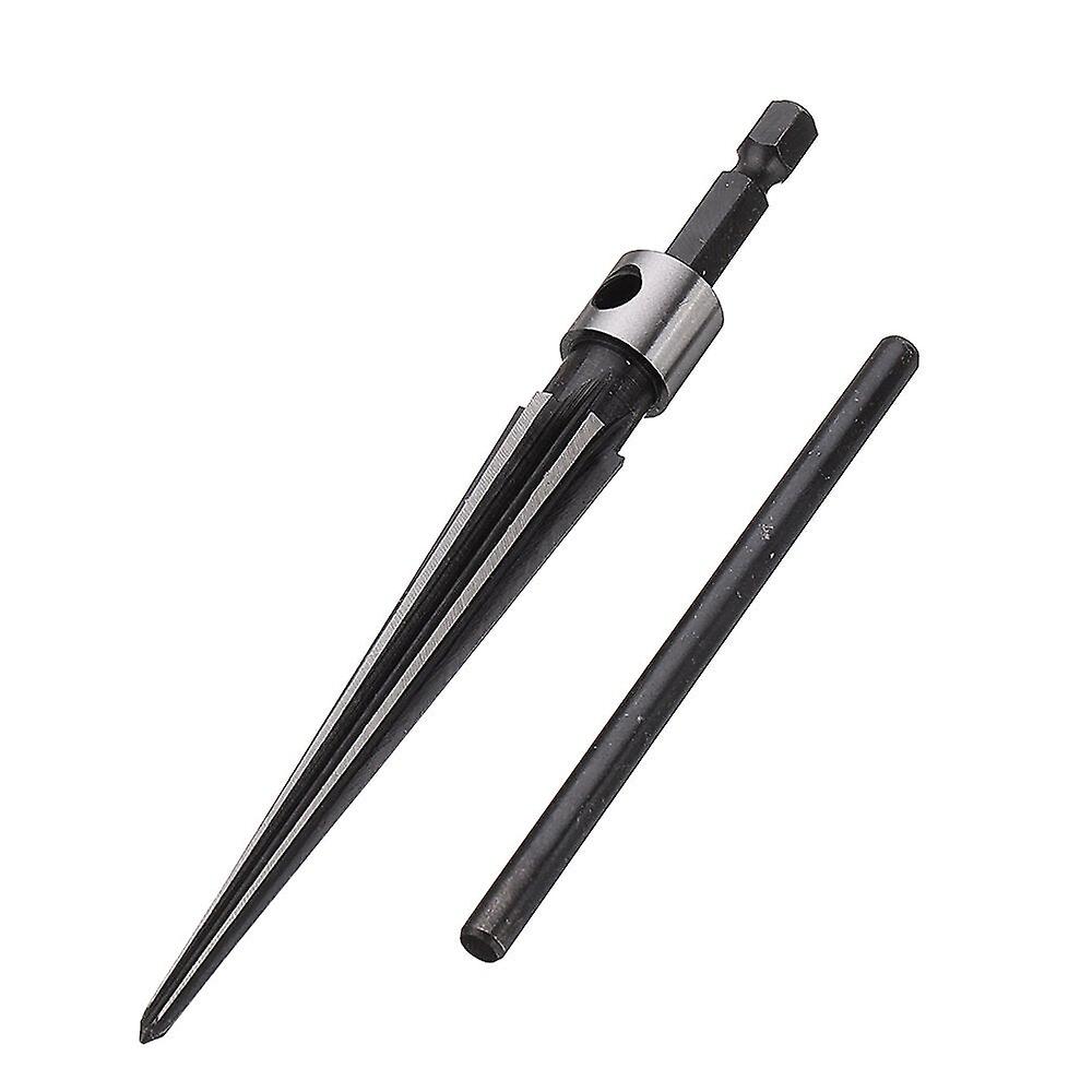 3-13Mm Bridge Pin Hole Hand Held Taper Reamer T Handle Tapered 6 Fluted Chamfer Bit Tool