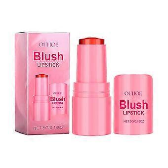 Rotes Gelee-Rouge, kühlender Wassergelee-Tönungslippenstift für Make-up, Lippen und Wangen