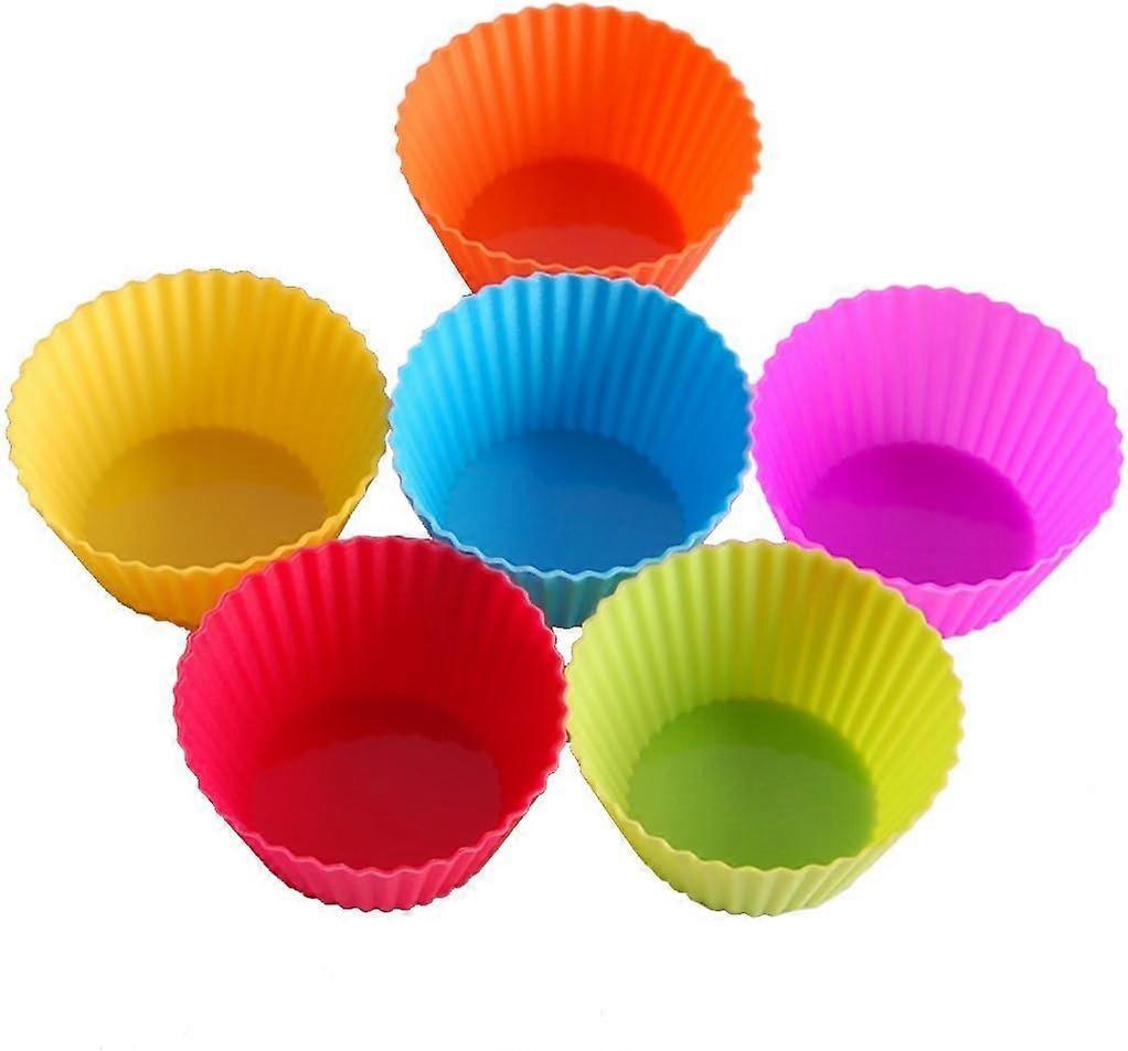 Reusable Silicone Cupcake Molds (24 Count): Baking