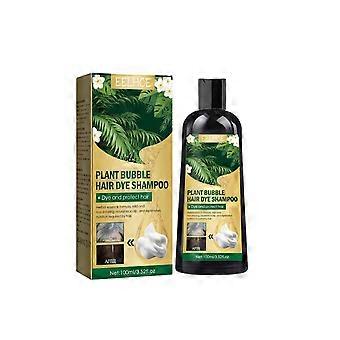 EELHOE Plant Bubble Hair Natural Black Hair Dark Hair Hair Care Easy Color Lasting Mild Not Irritating