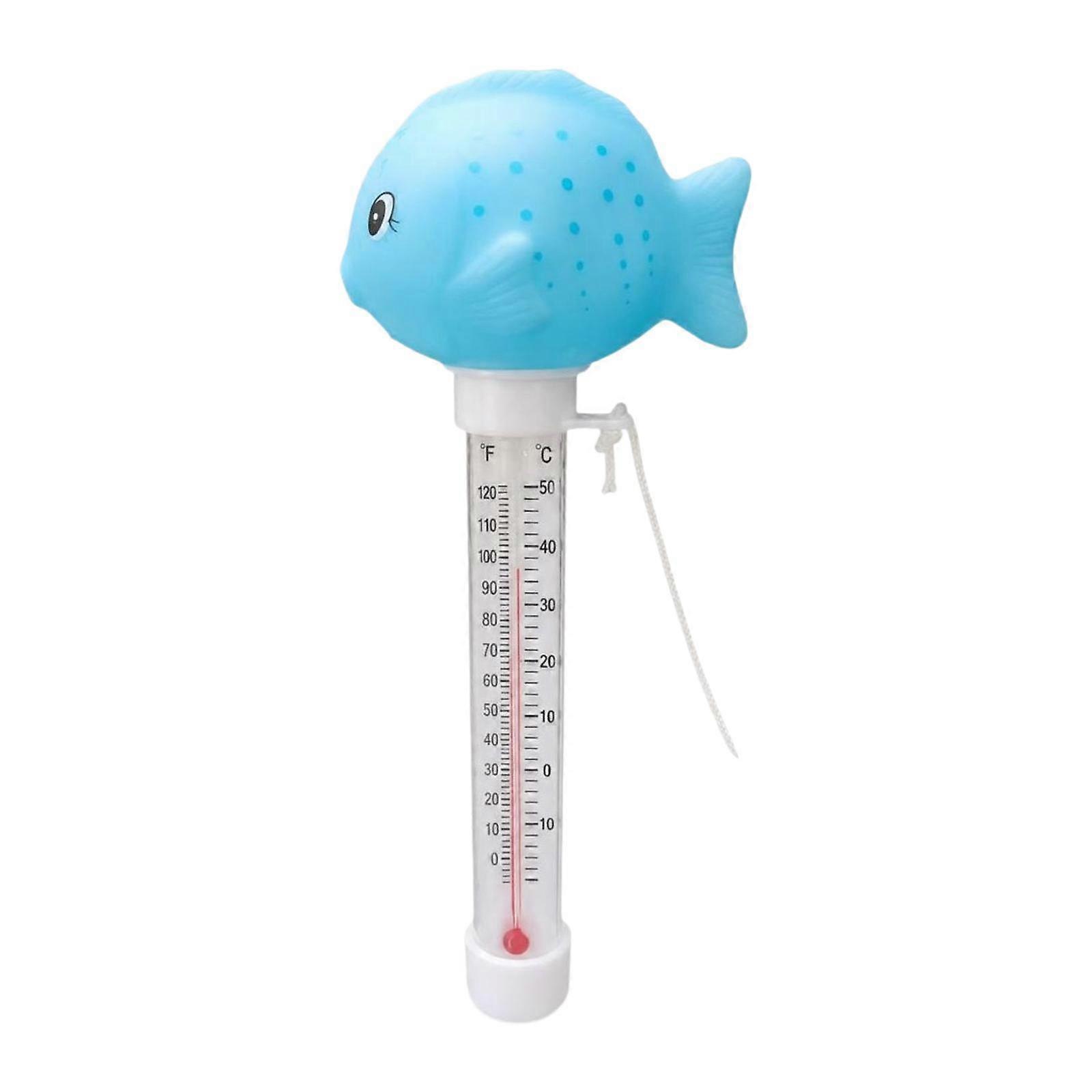 Float Pool Thermometer Water Temperature Meter Portable Shatter Resistant with