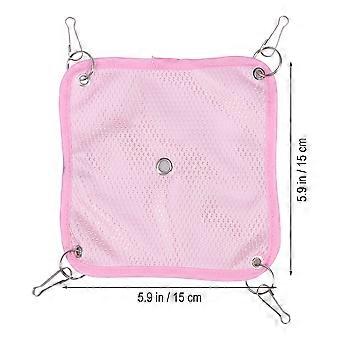 Pet Hanging Bed Mesh Breathable Animal Hammock for Hamster 2Pcs