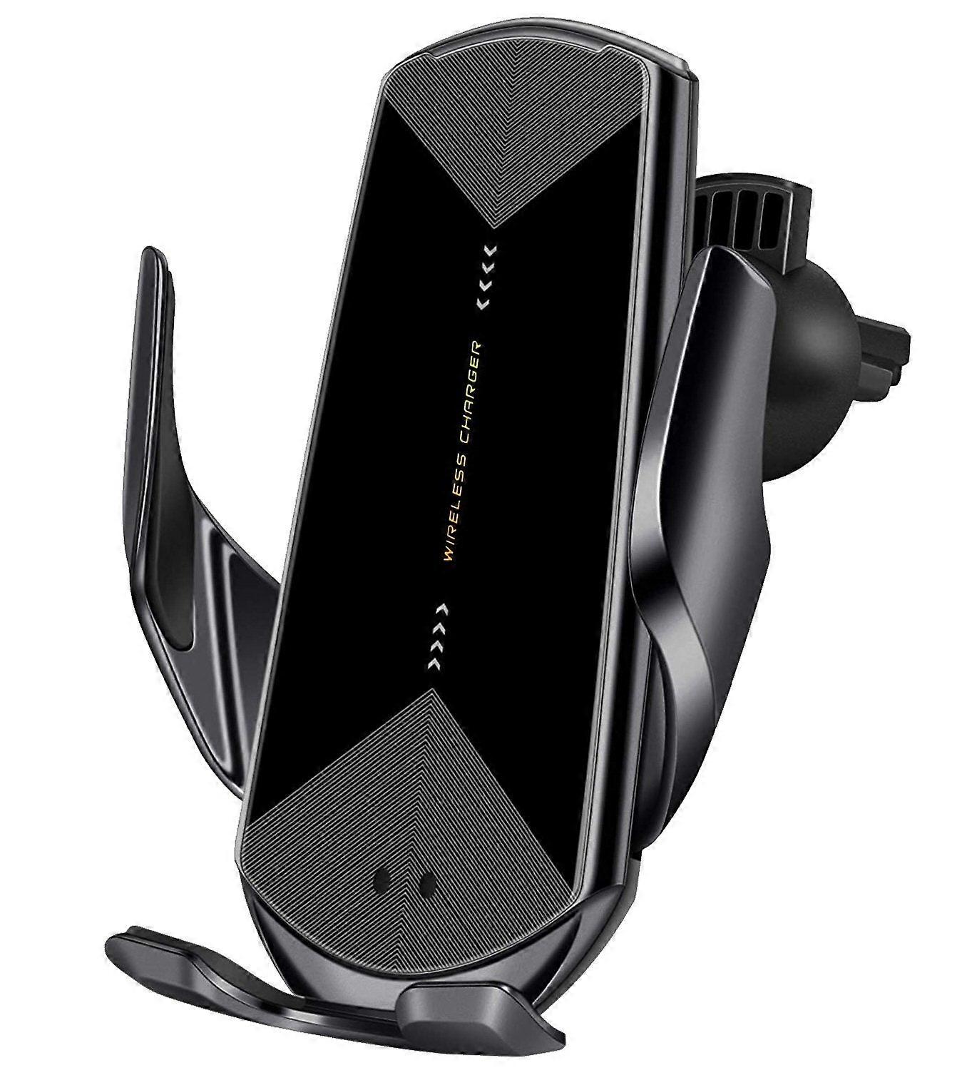 Wireless Charger With Automatic Smart Sensor in Black