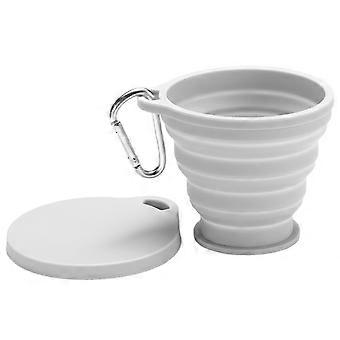 Foldable Silicone Water Cup Lightweight Portable Collapsible Water Cup for Hiking Camping