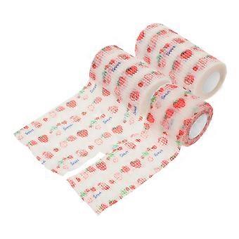 Dog Tape Pet Bandage Tape for Protection 3 Rolls Nonwoven Fabric Wrap