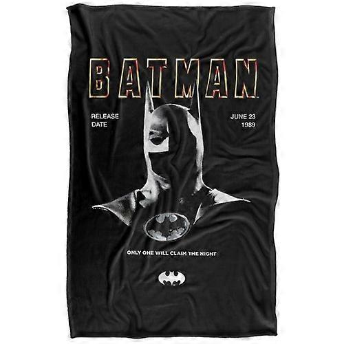 Batman 1989 Cowl Soft Touch Blanket