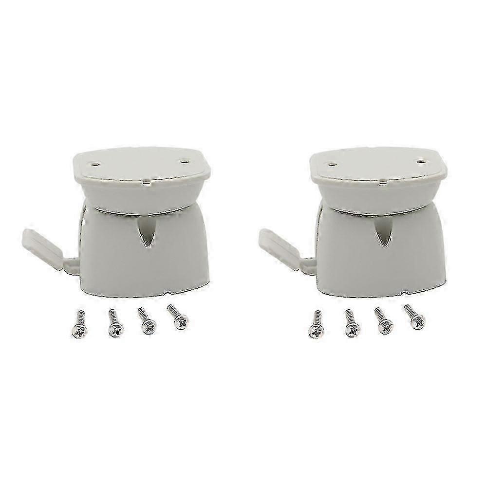 White Plastic Door Retainer Catch Compatible with Coachman Elddis Caravan