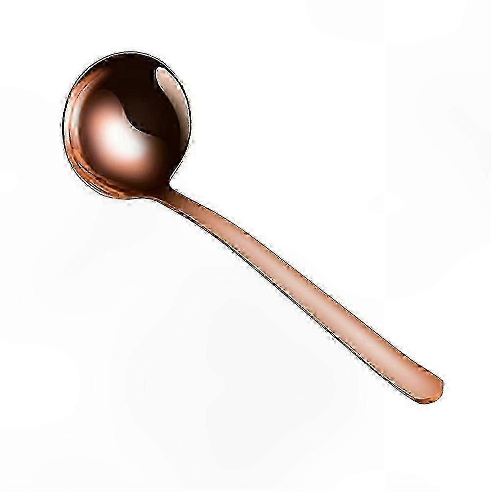 Copper Cooking Ladle for Kitchen Soup Serving Mixing Tasks